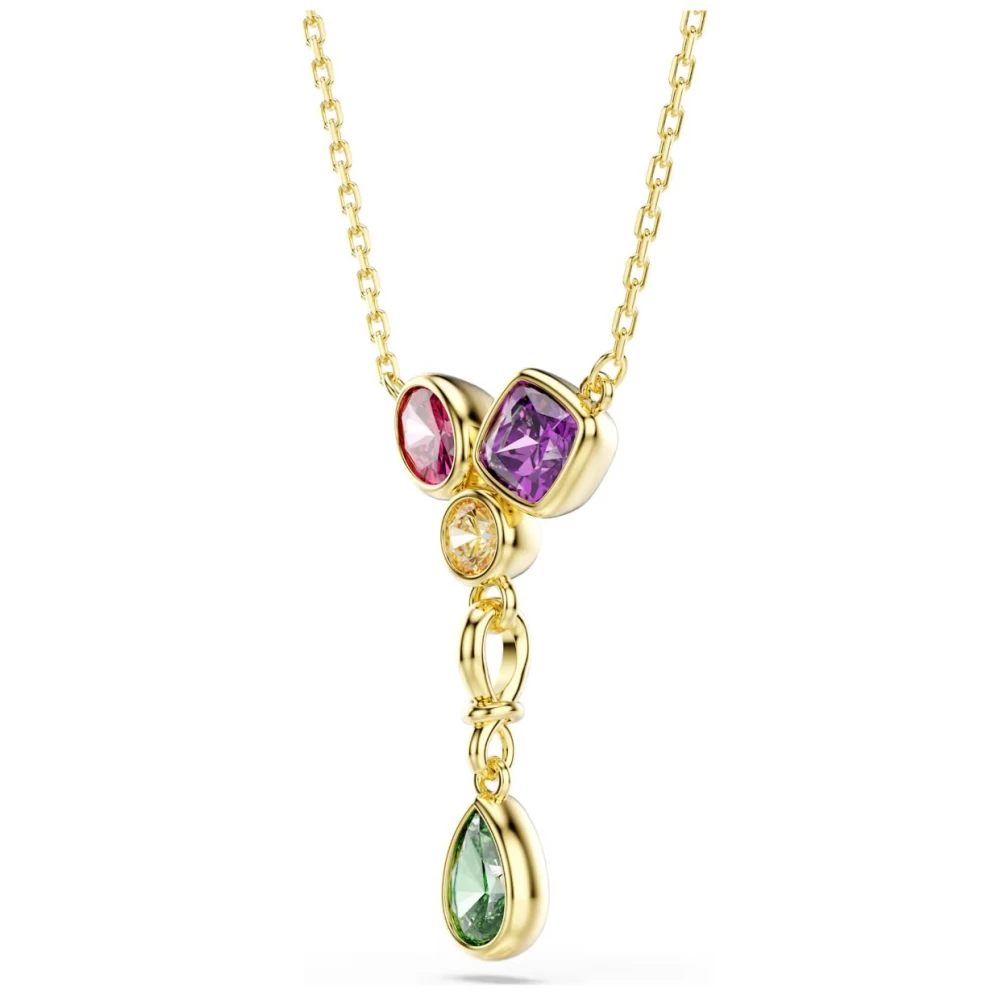 SWAROVSKI Imber "Y" Μενταγιόν, Πολύχρωμο, Επιμετάλλωση σε Χρυσό 18K 5753261