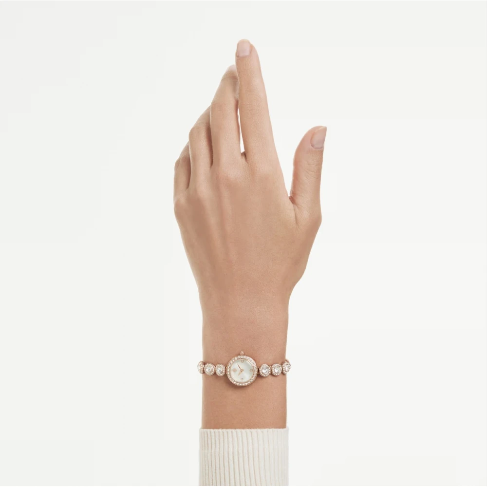 SWAROVSKI Ρολόι Una Angelic, με Μπρασελέ από Κρύσταλλα και Ανοξείδωτο Ατσάλι σε Ροζ-χρυσό τόνο 5753309