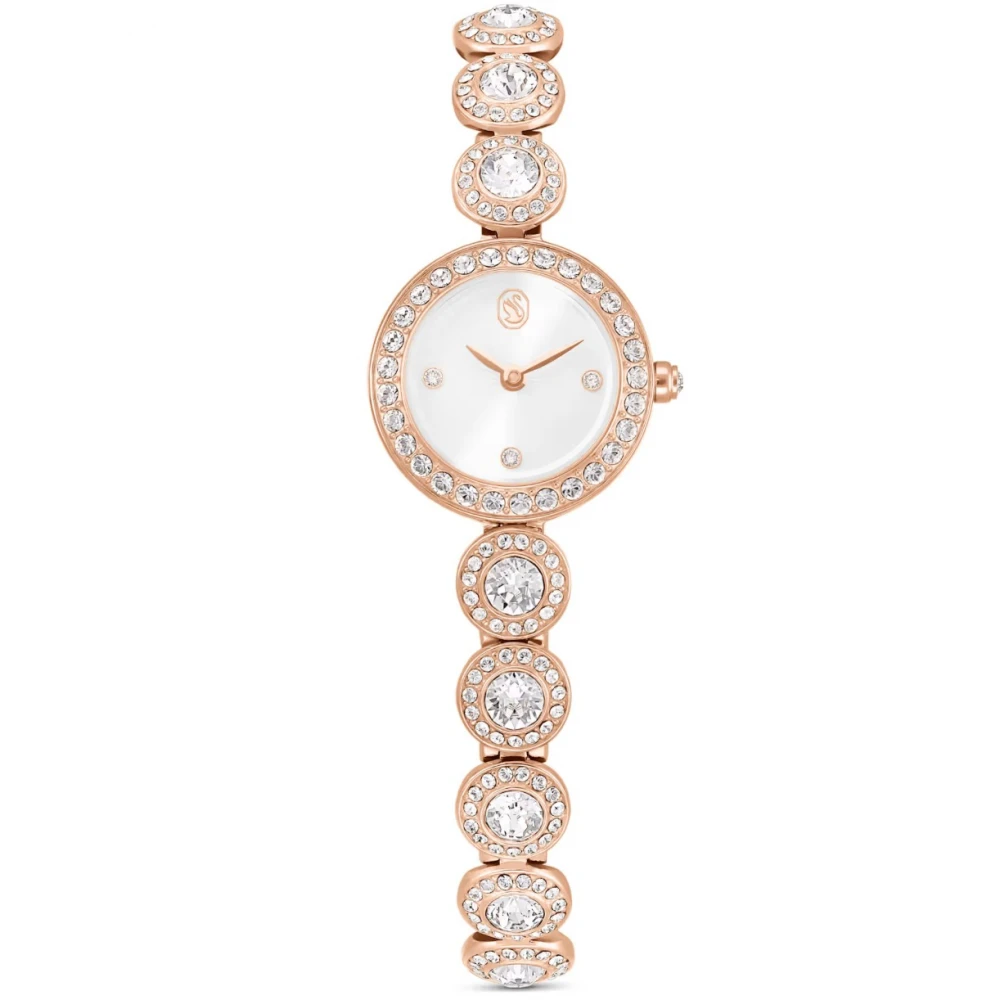 SWAROVSKI Ρολόι Una Angelic, με Μπρασελέ από Κρύσταλλα και Ανοξείδωτο Ατσάλι σε Ροζ-χρυσό τόνο 5753309