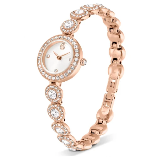 SWAROVSKI Ρολόι Una Angelic, με Μπρασελέ από Κρύσταλλα και Ανοξείδωτο Ατσάλι σε Ροζ-χρυσό τόνο 5753309
