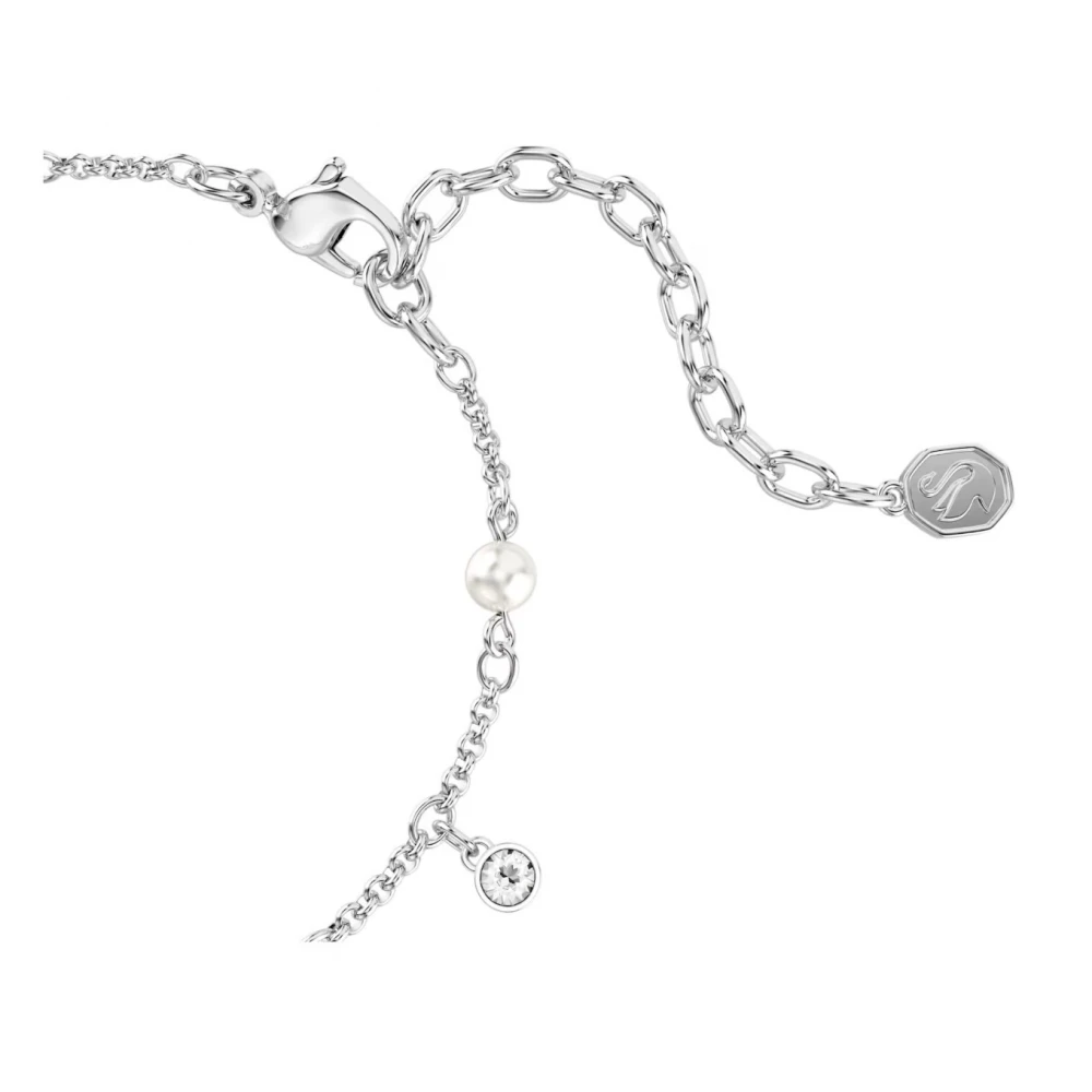 SWAROVSKI Βραχιόλι Imber, Crystal Pearl, Στρογγυλή κοπή, Λευκό, Επιροδιωμένο 5754242