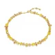 SWAROVSKI Gema Κολιέ, Μείξη κοπών, Κίτρινο, Επιμετάλλωση σε Χρυσό 18Κ 5754259