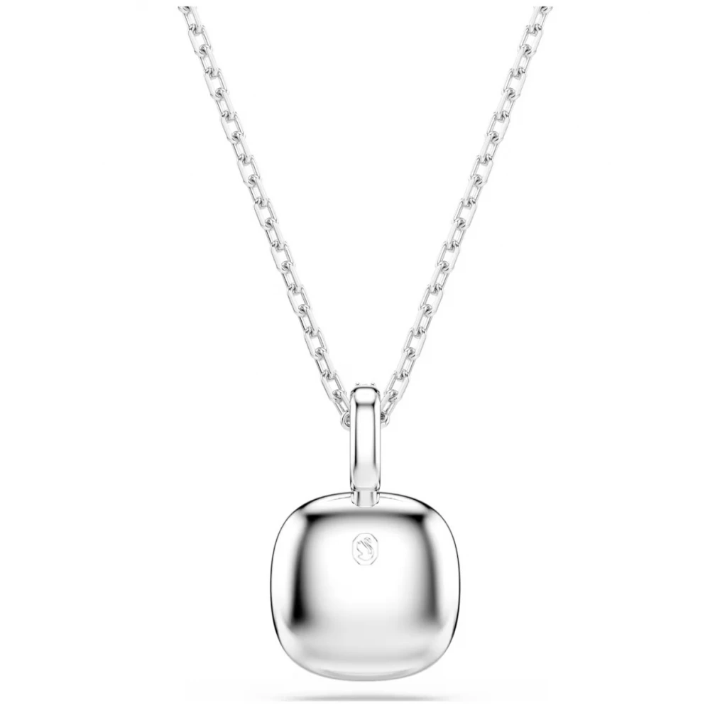 SWAROVSKI Una Angelic Μενταγιόν με αλυσίδα, Cushion κοπή, Λευκό, Επιροδιωμένο 5754340