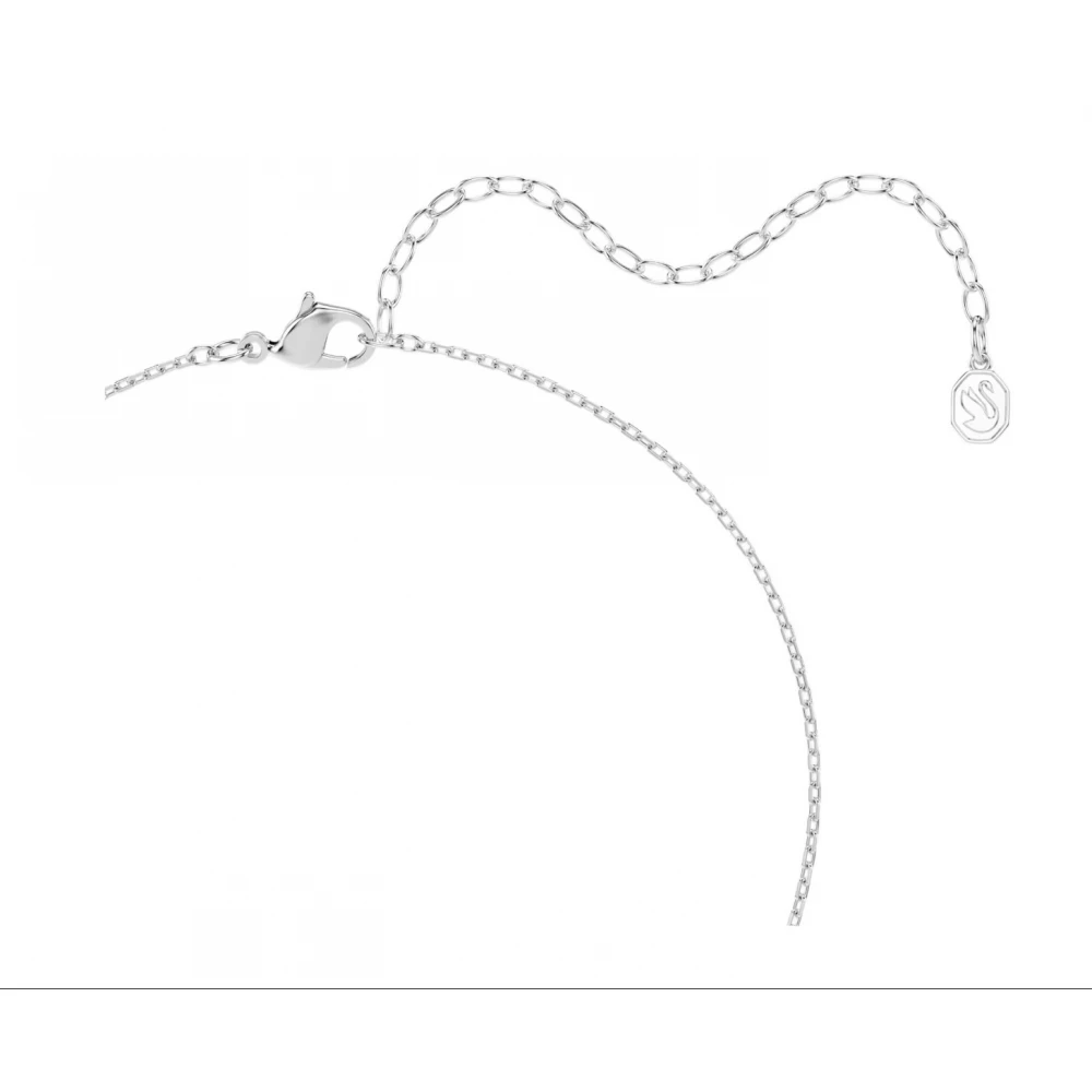 SWAROVSKI Una Angelic Set, Cushion κοπή, Λευκό, Επιροδιωμένο 5754343