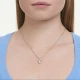 SWAROVSKI Swan Μενταγιόν Κύκνος, Μίξη Κοπών, Λευκό, Επιροδιωμένο 5754347