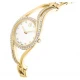 SWAROVSKI Hyperbola Bangle Eλβετικής κατασκευής, Μπρασελέ από Ανοξείδωτο Ατσάλι σε Χρυσό τόνο 5754534
