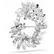 SWAROVSKI Καρφίτσα Mesmera, Marquise κοπή, Λευκό, Επιμετάλλωση ροδίου 5754566