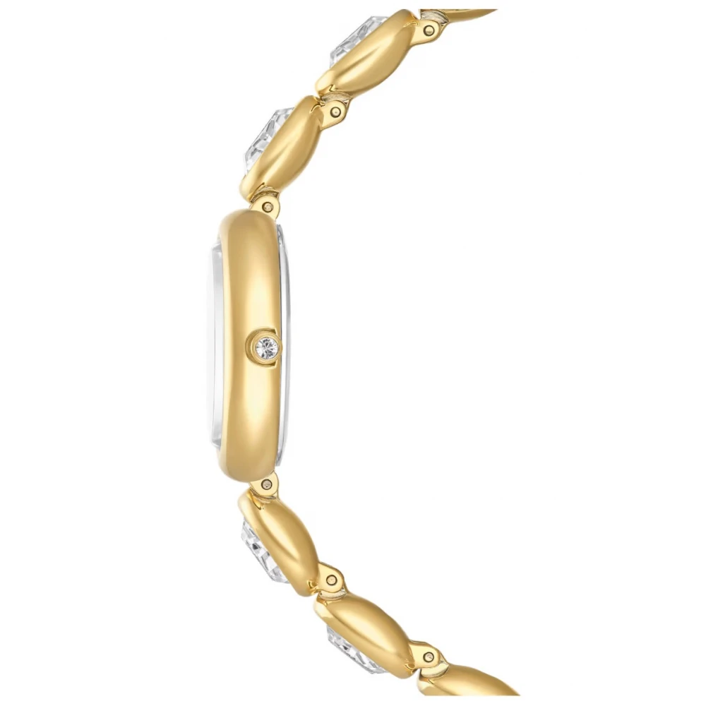 SWAROVSKI Imber Οβάλ Eλβετικής κατασκευής, Μπρασελέ από Ανοξείδωτο Ατσάλι, Χρυσός τόνος, 5754812