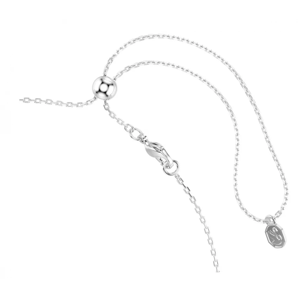 SWAROVSKI Τσόκερ Mesmera Marquise κοπή, Λευκό, Επιμετάλλωση ροδίου 5755905