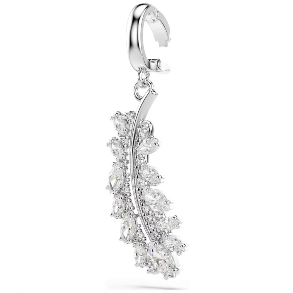 SWAROVSKI Vienna Γούρι, Φτερό, Λευκό, Μίξη Κοπών, Επιμετάλλωση Ροδίου 5757739