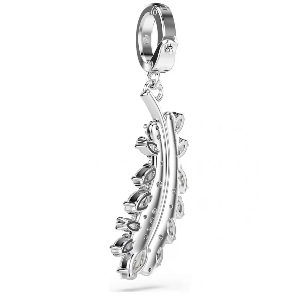 SWAROVSKI Vienna Γούρι, Φτερό, Λευκό, Μίξη Κοπών, Επιμετάλλωση Ροδίου 5757739