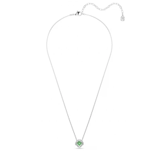 SWAROVSKI Una Angelic Μενταγιόν με αλυσίδα, Μίξη κοπών, Πράσινο, Επιροδιωμένο 5757785