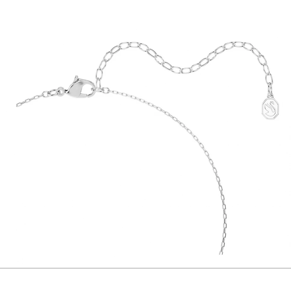 SWAROVSKI Una Angelic Μενταγιόν με αλυσίδα, Μίξη κοπών, Πράσινο, Επιροδιωμένο 5757785
