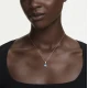 SWAROVSKI Μενταγιόν Chroma, Pear κοπή, Μπλε, Επιμετάλλωση σε Χρυσό 18Κ 5757786