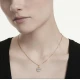 SWAROVSKI Μενταγιόν Magic, Μικτές κοπές, Λευκό, Χιονονιφάδα, Επιμετάλλωση σε Χρυσό 18K 5757788