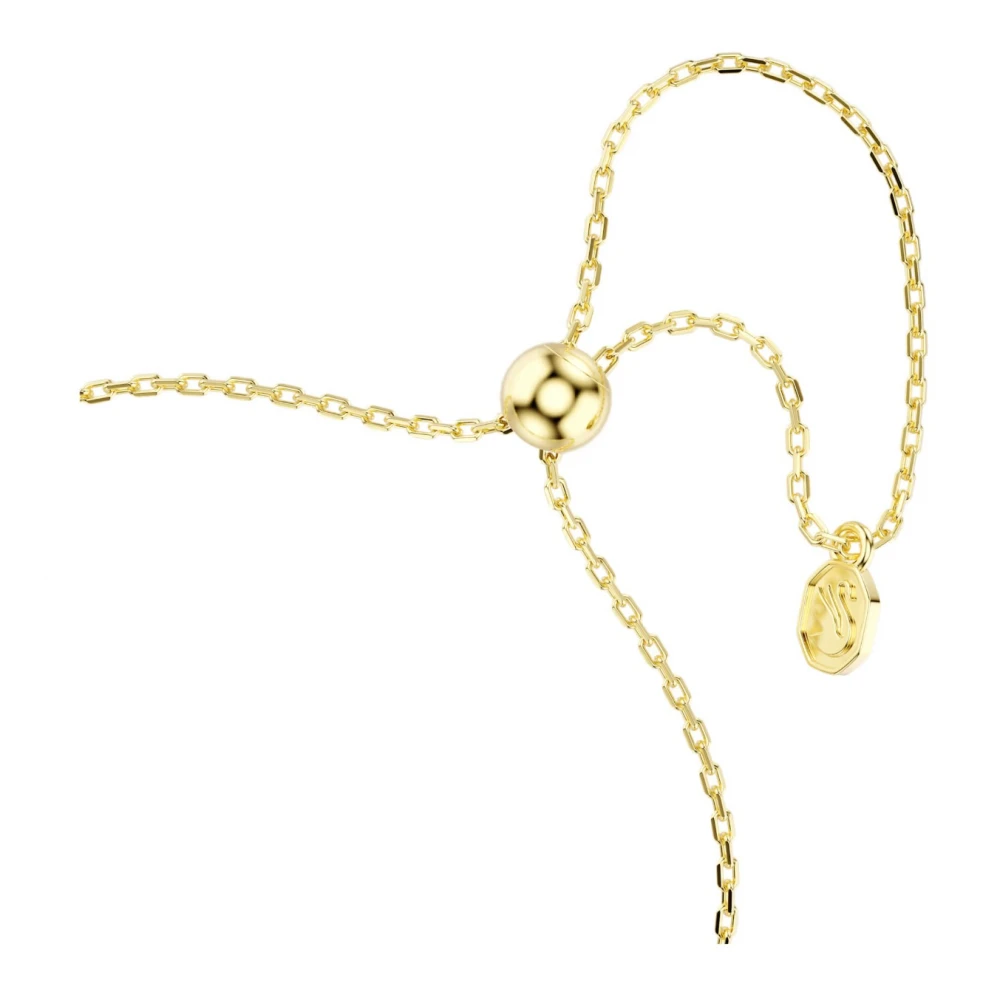 SWAROVSKI Magic Βραχιόλι, Χιονονιφάδα, Επιμετάλλωση σε χρυσό 18Κ, Μικτή κοπή, Λευκό 5757800
