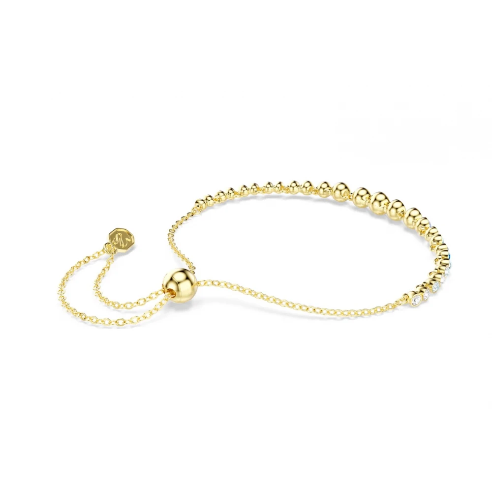 SWAROVSKI Imber Βραχιόλι Στρογγυλή κοπή, Μπλε, Επιχρυσωμένο σε 18Κ 5757824