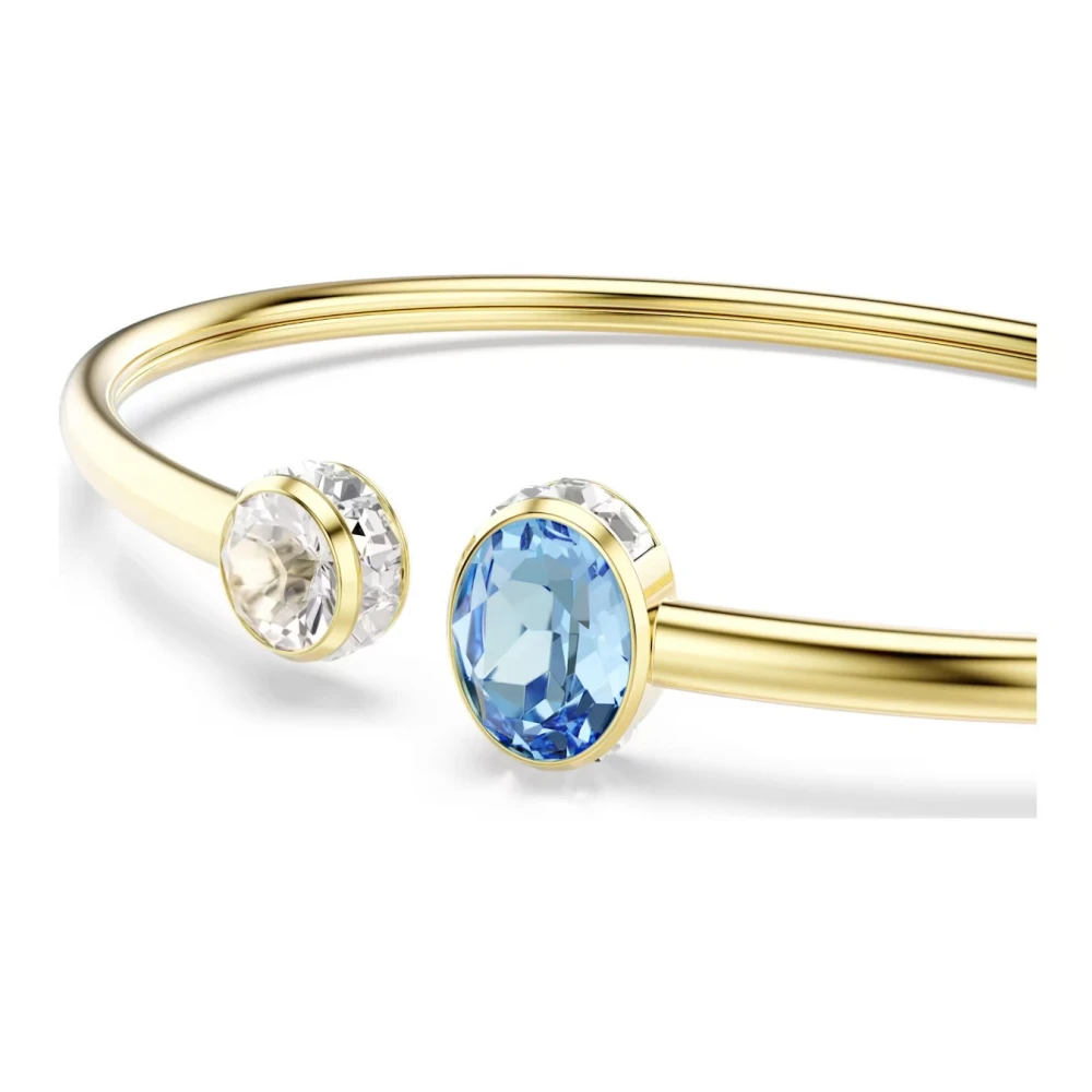 SWAROVSKI Άκαμπτο βραχιόλι Chroma, Μίξη Κοπών, Πολύχρωμο, Επιμετάλλωση σε Χρυσό 18K 5757998