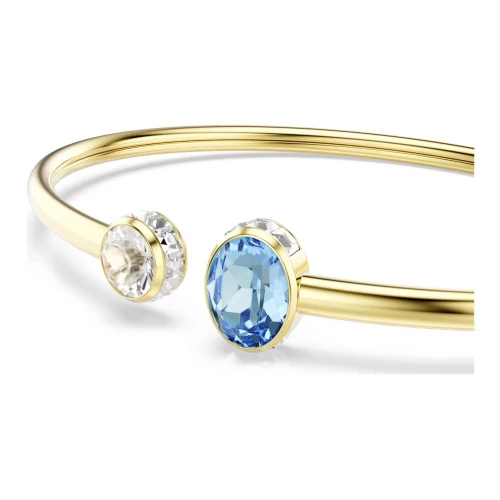 SWAROVSKI Άκαμπτο βραχιόλι Chroma, Μίξη Κοπών, Πολύχρωμο, Επιμετάλλωση σε Χρυσό 18K 5757998