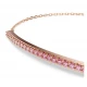 SWAROVSKI Βραχιόλι Only Στρογγυλή κοπή, Ροζ, Ροζ-Επιχρυσωμένο σε 18Κ 5757999