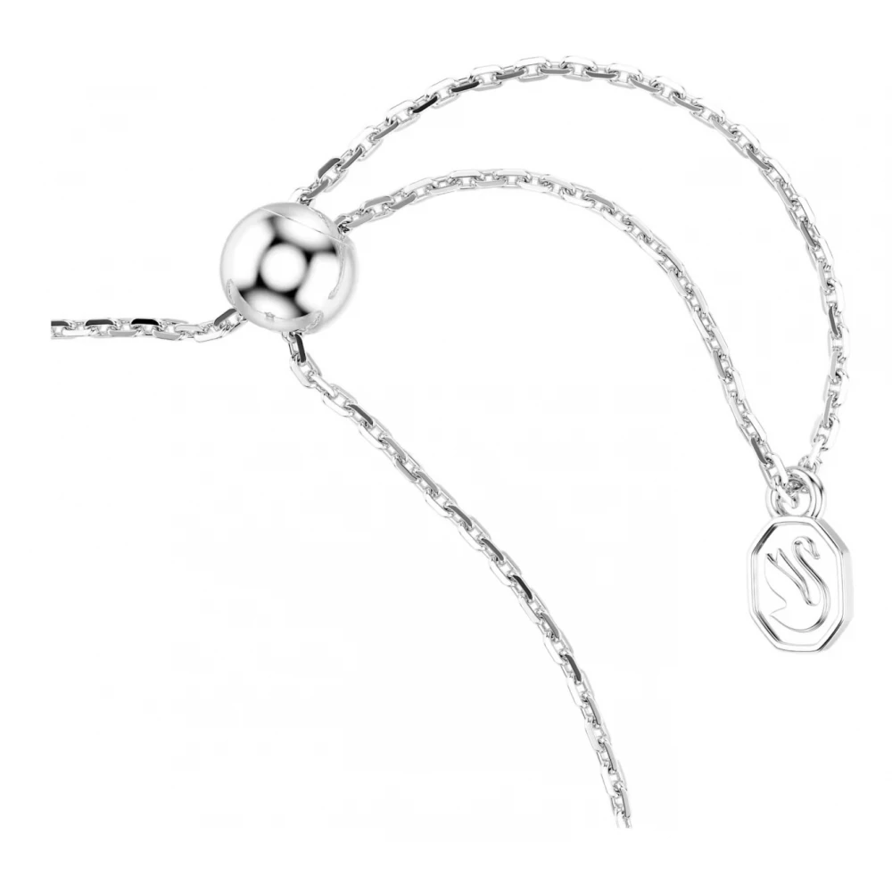 SWAROVSKI Chroma Βραχιόλι, Αστέρι, Λευκό, Στρογγυλή Κοπή, Επιμετάλλωση Ροδίου 5758392