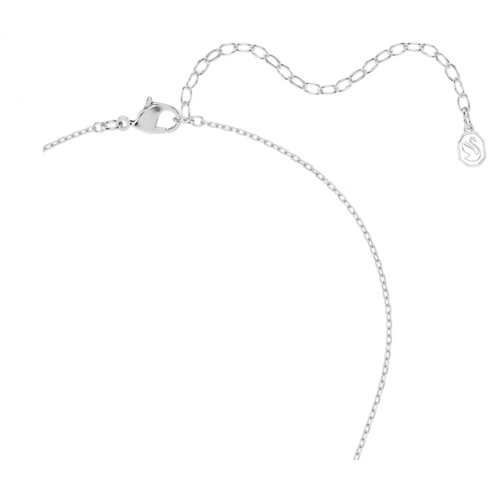 SWAROVSKI Mesmera Μενταγιόν με αλυσίδα, Λευκό, Marquise Κοπή Επιροδιωμένο 5759837