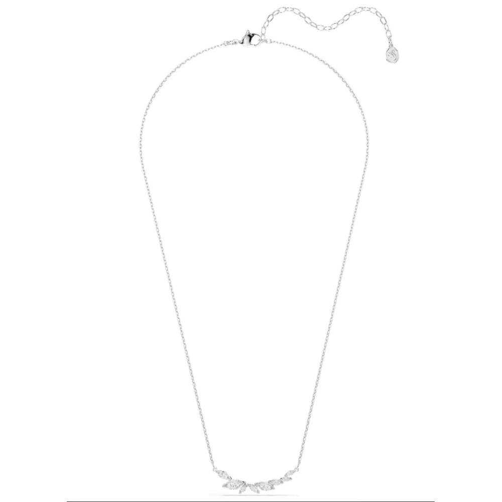 SWAROVSKI Κολιέ Mesmera Marquise κοπή, Λευκό, Επιμετάλλωση ροδίου 5759838