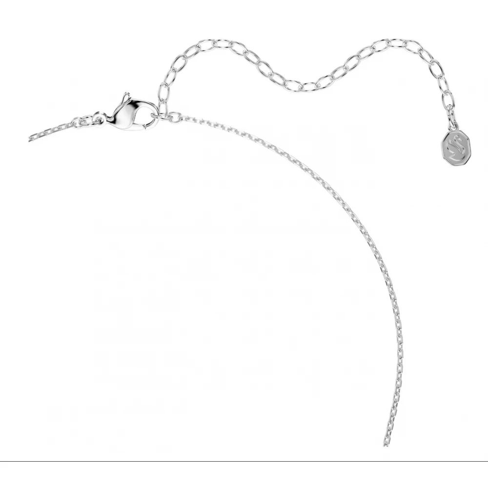 SWAROVSKI Κολιέ Mesmera Marquise κοπή, Λευκό, Επιμετάλλωση ροδίου 5759838
