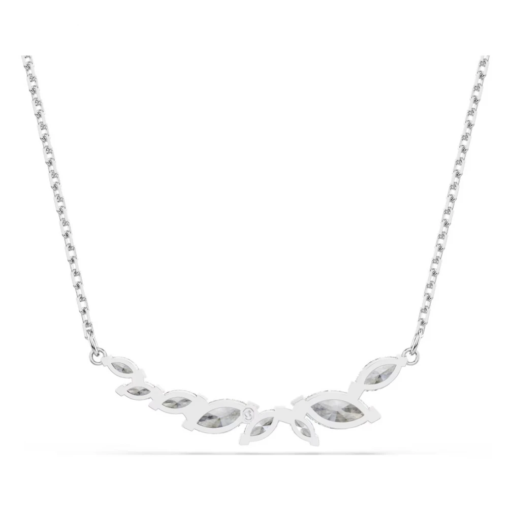 SWAROVSKI Κολιέ Mesmera Marquise κοπή, Λευκό, Επιμετάλλωση ροδίου 5759838