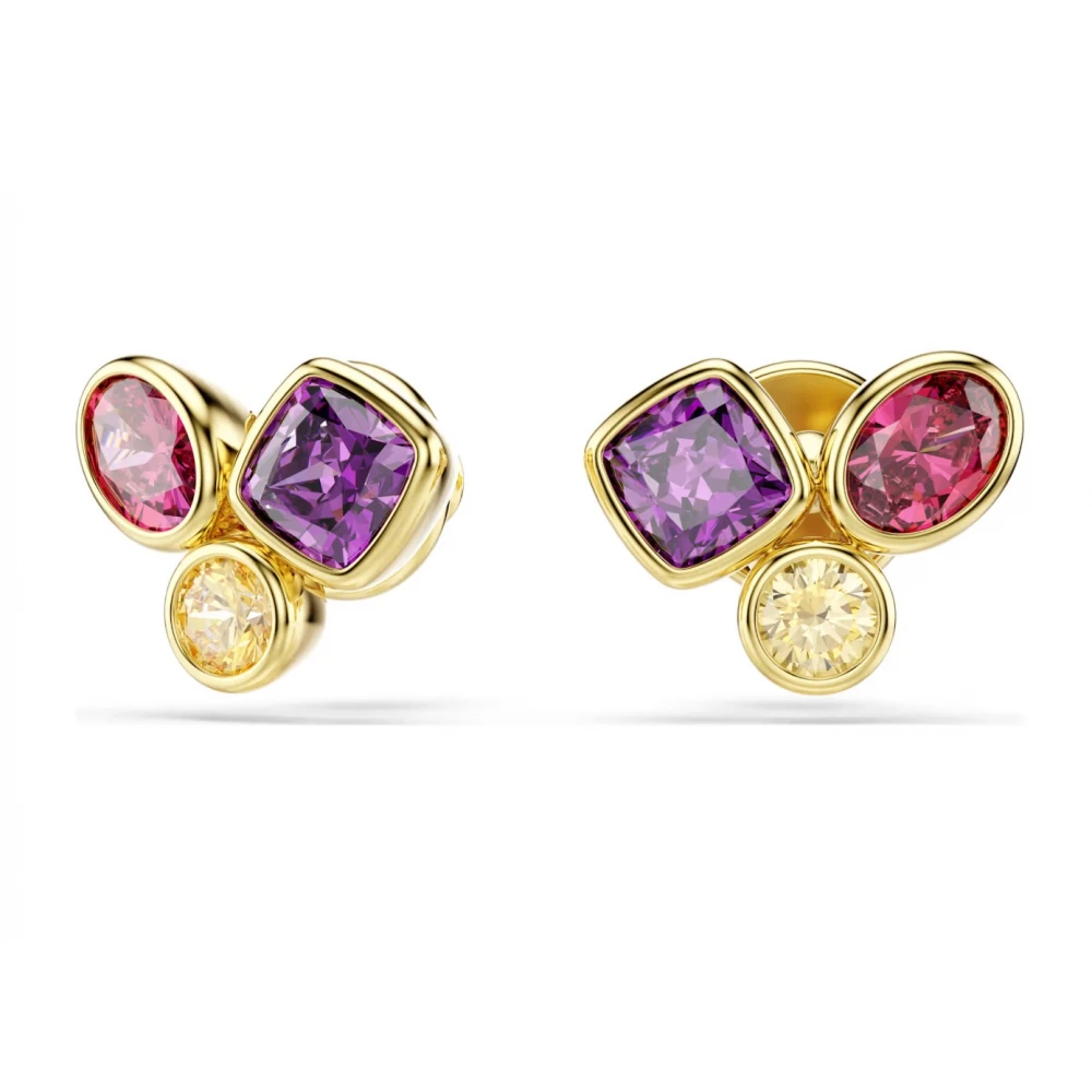 SWAROVSKI Σκουλαρίκια, καρφάκι Imber Μικτή κοπή, Πολύχρωμα, Επιχρυσωμένο σε Χρυσό 18Κ 5760019