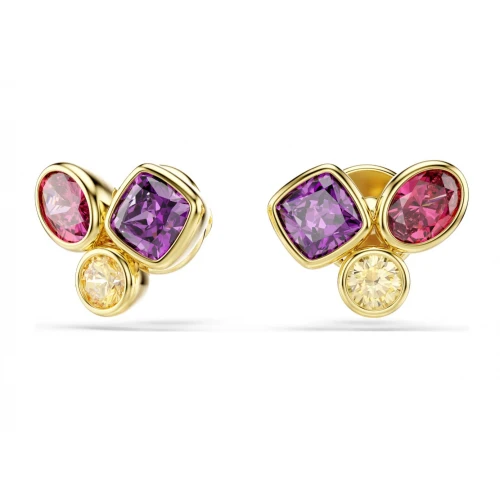 SWAROVSKI Σκουλαρίκια, καρφάκι Imber Μικτή κοπή, Πολύχρωμα, Επιχρυσωμένο σε Χρυσό 18Κ 5760019