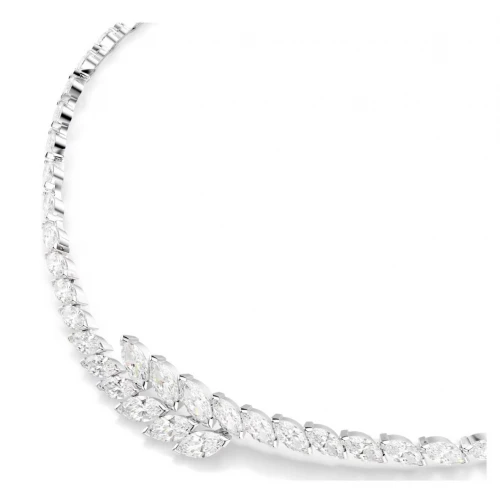 SWAROVSKI Set Mesmera Marquise κοπή, Λευκό, Επιμετάλλωση ροδίου 5762135