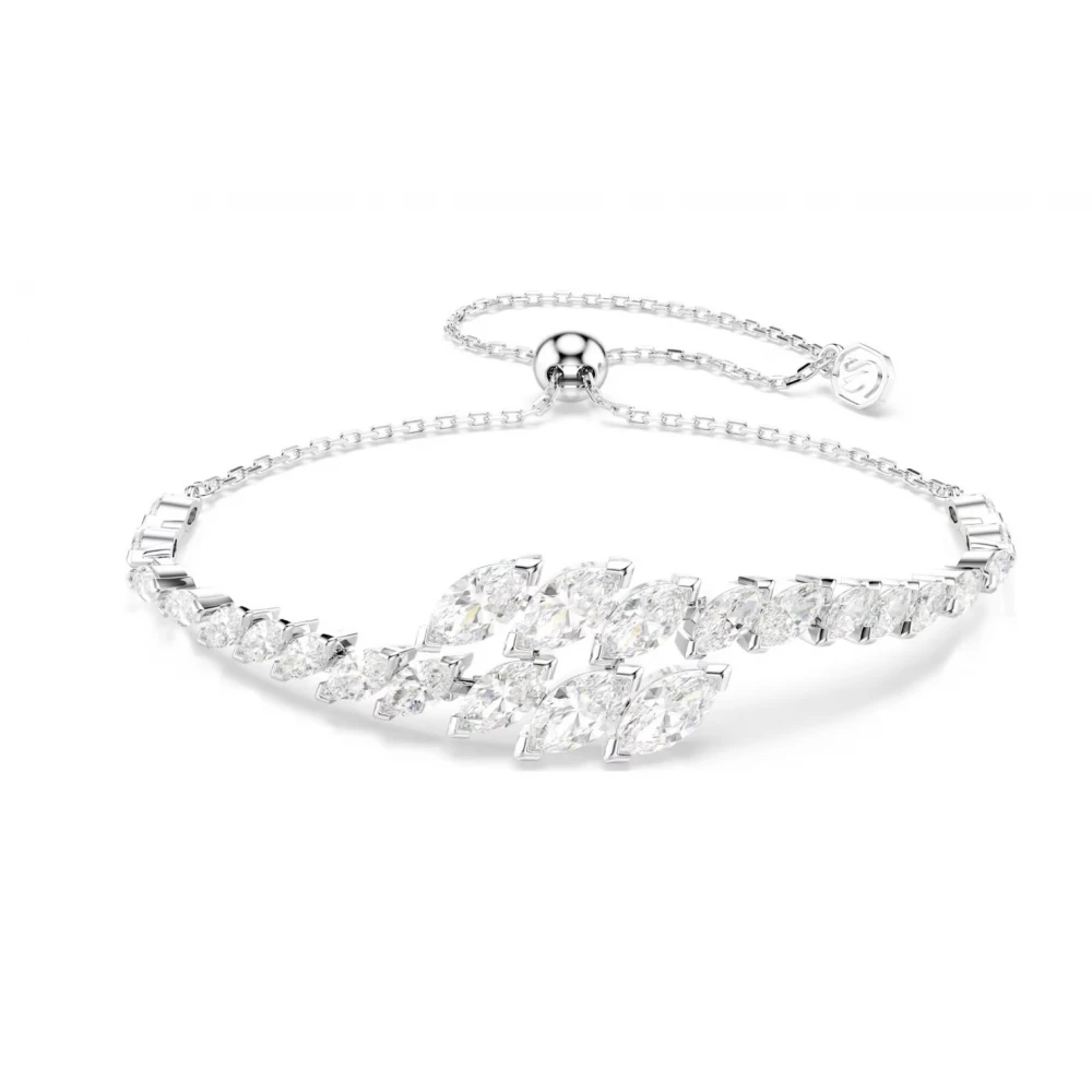 SWAROVSKI Set Mesmera Marquise κοπή, Λευκό, Επιμετάλλωση ροδίου 5762135