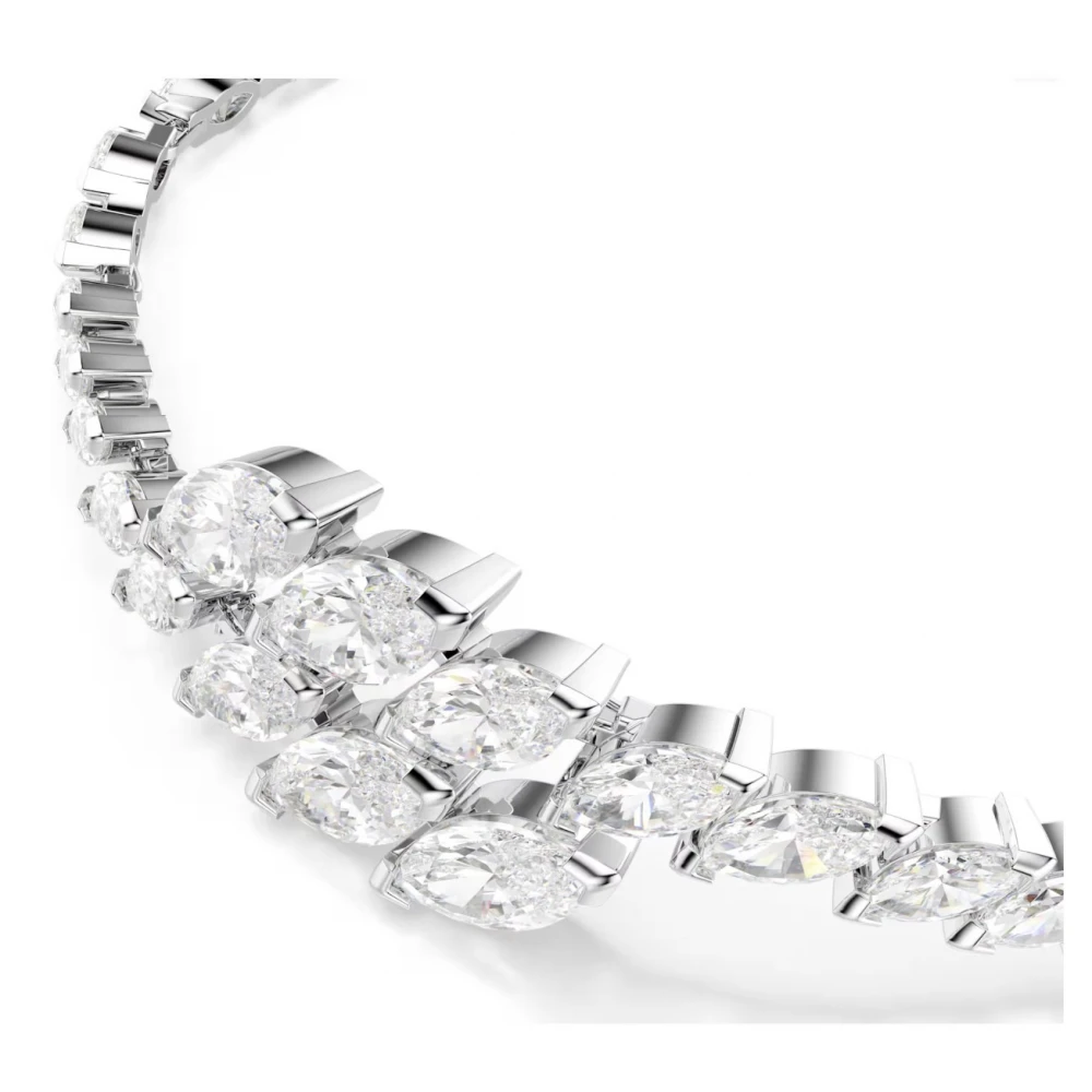 SWAROVSKI Set Mesmera Marquise κοπή, Λευκό, Επιμετάλλωση ροδίου 5762135