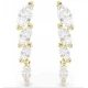 SWAROVSKI Mesmera Set, Marquise κοπή, Λευκό, Επιχρυσωμένο σε 18Κ 5764868