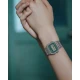 CASIO Vintage με Μπρασελέ σε Ασημί Τόνο από Ανοξείδωτο Ατσάλι A-158WEM-3EF