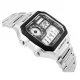 CASIO Timeless με Μπρασελέ σε Ασημί Τόνο από Ανοξείδωτο Ατσάλι AE-1200WHD-1AVEF