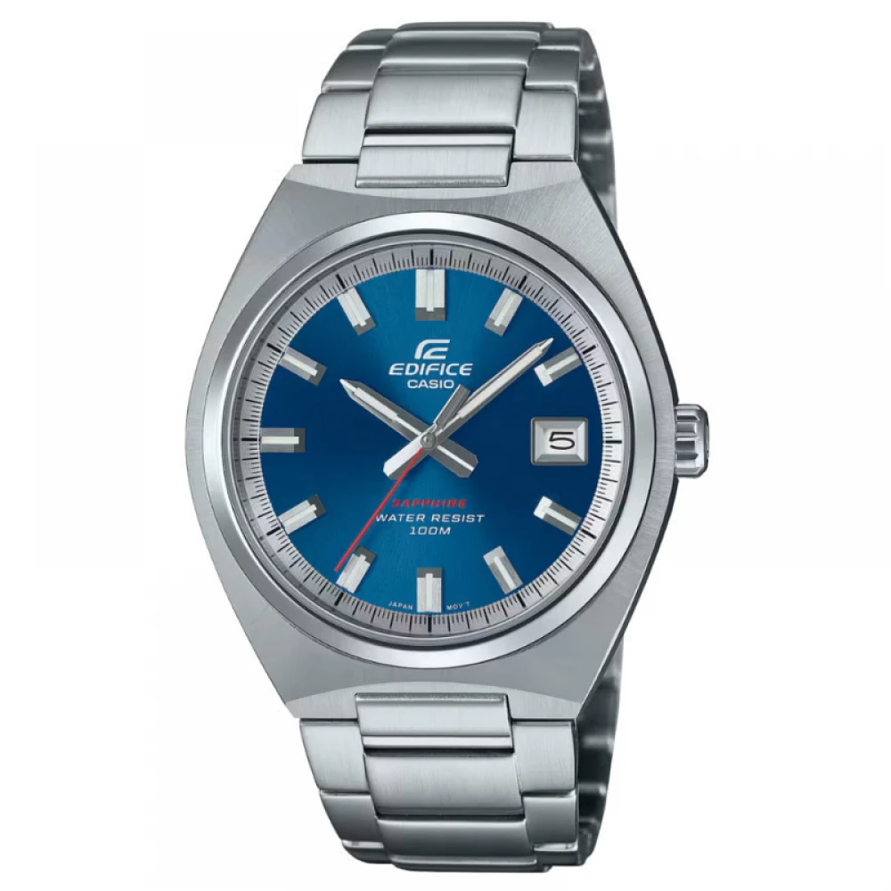 Casio Edifice με Μπρασελέ από Ανοξείδωτο Ατσάλι σε Ασημί Τόνο EFB-109D-2AVEF