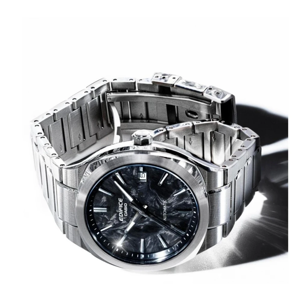 CASIO Edifice Αυτόματο Ρολόι χειρός με μπρασελέ από ανοξείδωτο ατσάλι EFK-200CD-1AER