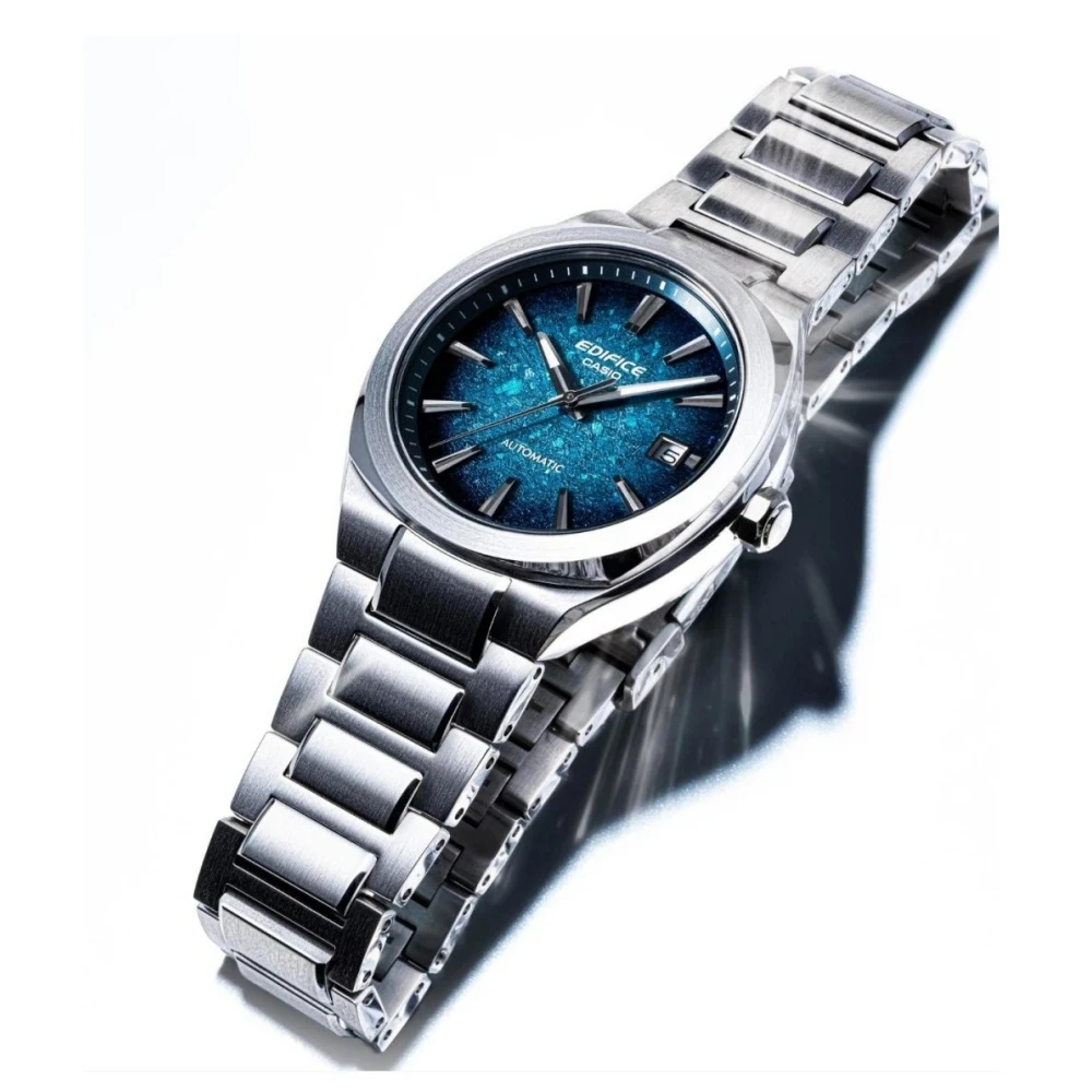 CASIO Edifice Αυτόματο Ρολόι χειρός με μπρασελέ από ανοξείδωτο ατσάλι EFK-200D-2AER