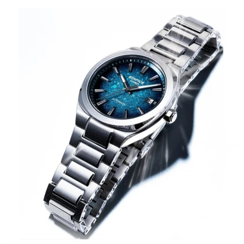 CASIO Edifice Αυτόματο Ρολόι χειρός με μπρασελέ από ανοξείδωτο ατσάλι EFK-200D-2AER