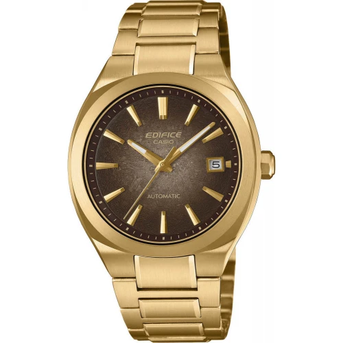 CASIO Edifice Αυτόματο Ρολόι χειρός με μπρασελέ από ανοξείδωτο ατσάλι σε χρυσό τόνο EFK-200DG-5AER