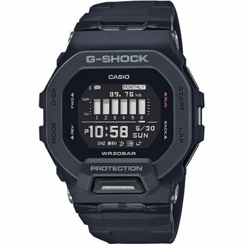 CASIO G-Shock Μαύρο με λουράκι από καουτσούκ GBD-200-1ER