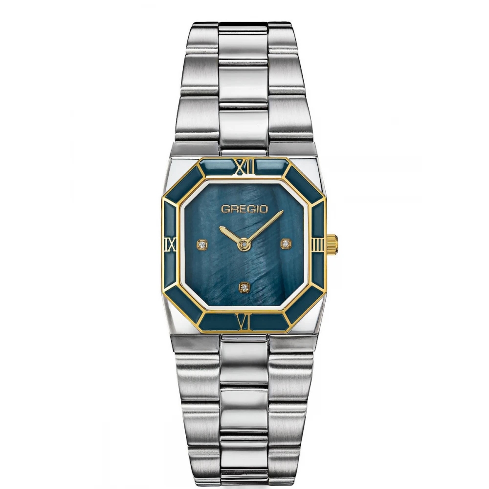 GREGIO Isabel Με Ασημί μπρασελέ από ανοξείδωτο ατσάλι GR600011