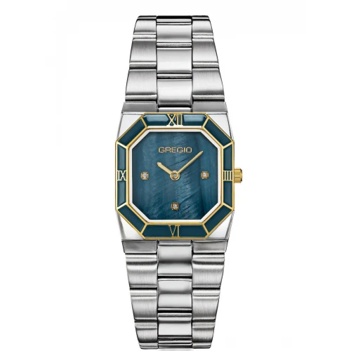 GREGIO Isabel Με Ασημί μπρασελέ από ανοξείδωτο ατσάλι GR600011