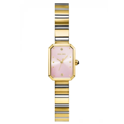 GREGIO Sorvana με Μπρασελέ Δύο Τόνων από Ανοξείδωτο Ατσάλι και Ζιργκόν GR640042