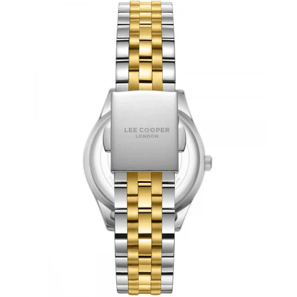 LEE COOPER Crystals με Μπρασελέ Δύο Τόνων από Super-Metal LC08211.220