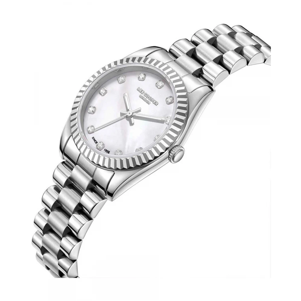 LEE COOPER Crystals με Ασημί Μπρασελέ από Super-Metal LC08212.320