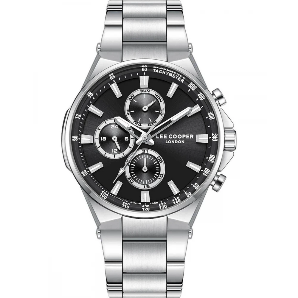 LEE COOPER Multifunction Με Ασημί Μπρασελέ από Super-Metal LC08219.350