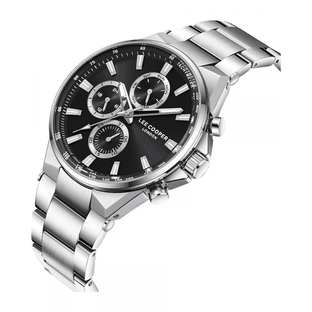 LEE COOPER Multifunction Με Ασημί Μπρασελέ από Super-Metal LC08219.350